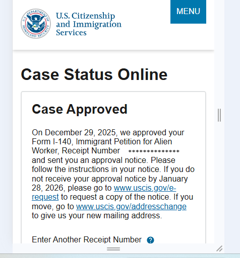 EB-1A approval story of a Director