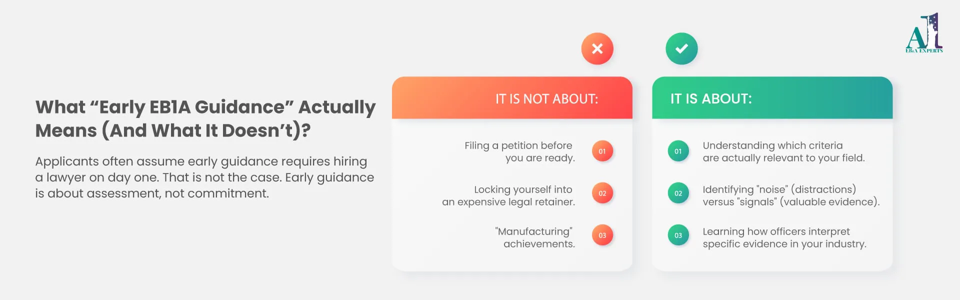 EB1A extraordinary ability strategy early to meet USCIS criteria