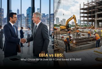 EB1A vs EB5: Why I Chose EB1A Over EB-5 (And Saved $775,000)
