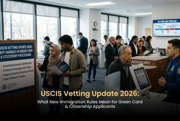 USCIS Vetting Update 2026: What New Immigration Rules Mean for Green Card & Citizenship Applicants?
