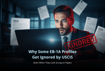 Why Some Strong EB1A Profiles Get Ignored by USCIS (Even When They Look Strong on Paper)
