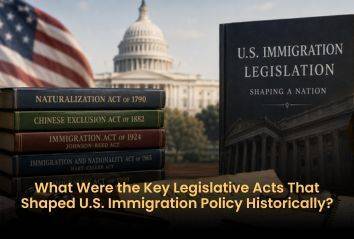 What Were the Key Legislative Acts That Shaped U.S. Immigration Policy Historically?