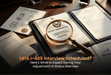 EB1A I-485 Interview Scheduled? Here’s What to Expect During Your Adjustment of Status Interview
