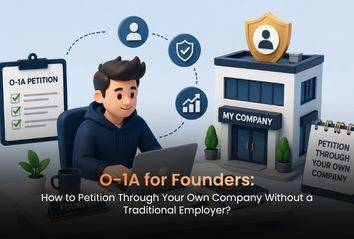 O-1A for Founders: How to Petition Through Your Own Company Without a Traditional Employer?
