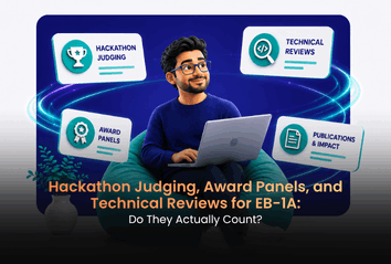 Hackathon Judging, Award Panels, and Technical Reviews for EB-1A: Do They Actually Count?