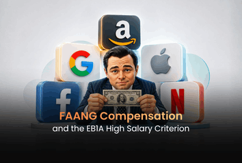 FAANG Compensation and the EB1A High Salary Criterion