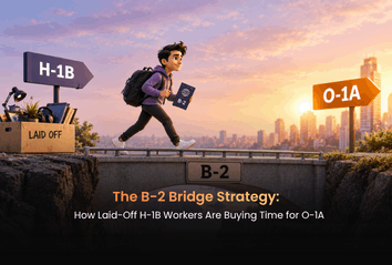 The B-2 Bridge Strategy: How Laid-Off H-1B Workers Are Buying Time for O-1A