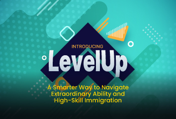 LevelUp platform guiding EB1A green card and O1A visa preparation