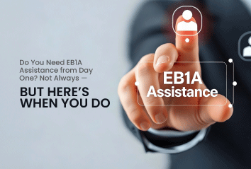 EB1A petition preparation timeline showing when early EB1A assistance is most effective