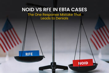  Difference between RFE and NOID in EB1A extraordinary ability green card cases and how to avoid denial