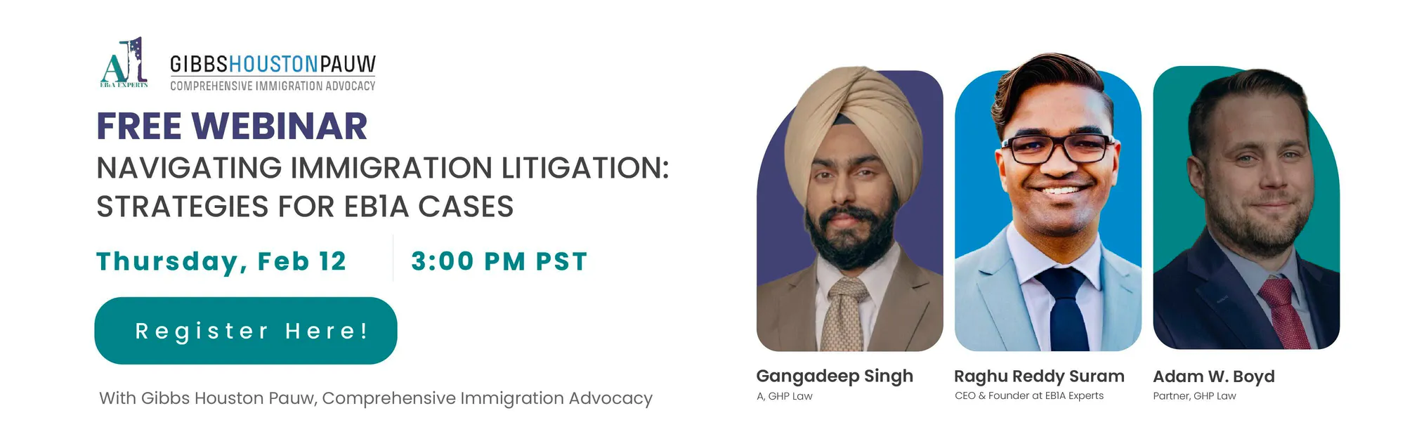 Webinar on EB1A denial litigation strategy, timeline, and dealing with USCIS in 2026