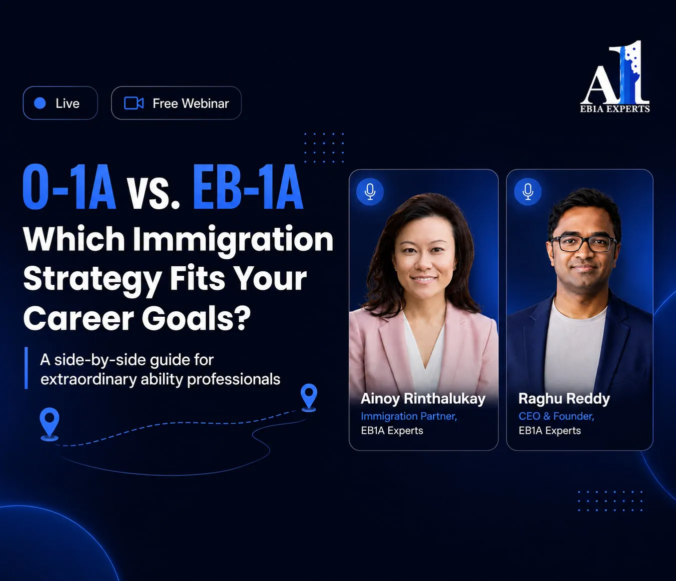 O1A vs EB1A: Which Immigration Strategy Fits Your Goals?