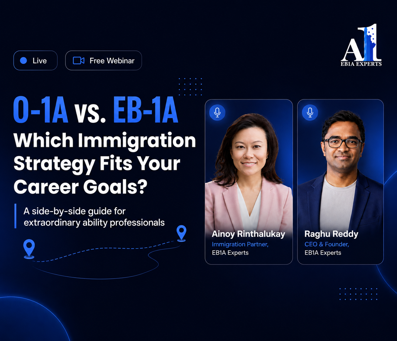 O1A vs EB1A: Which Immigration Strategy Fits Your Goals?