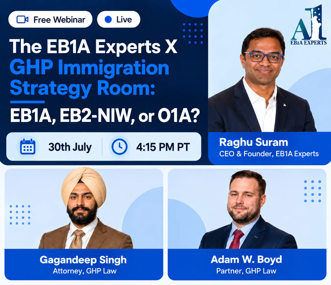EB-1A vs EB-2 NIW vs O-1A: Which U.S. Immigration Path Is Right for You?